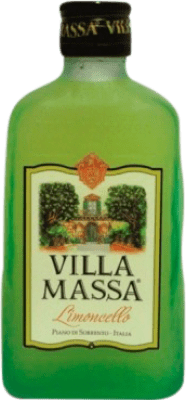 4,95 € Envio grátis | Licores Villa Massa Limoncello Itália Garrafa Miniatura 5 cl