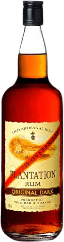 35,95 € Free Shipping | Rum Plantation Rum Original Dark Overproof Bottle 70 cl