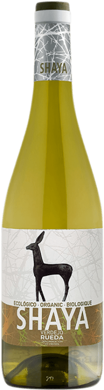 10,95 € Envoi gratuit | Vin blanc Shaya Ecológico D.O. Rueda Castille et Leon Espagne Verdejo Bouteille 75 cl