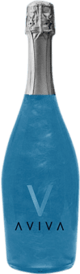 7,95 € 送料無料 | 白のスパークリングワイン Torre Oria Aviva Sky Blue — ブルーエディション スペイン Moscato — モスカート, Airén — アイレン 75 cl