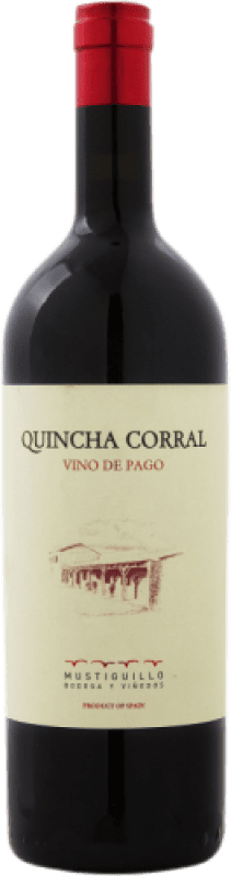 212,95 € Free Shipping | Red wine Mustiguillo Quincha Corral D.O.P. Vino de Pago El Terrerazo Spain Bobal Magnum Bottle 1,5 L