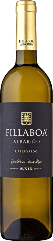 46,95 € Spedizione Gratuita | Vino Bianco Fillaboa D.O. Rías Baixas Galizia Spagna Albariño Bottiglia Magnum 1,5 L
