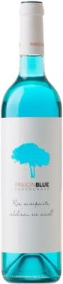 5,95 € 送料無料 | 白ワイン Santa Margarita Pasion Blue Vino Azul スペイン Chardonnay ボトル 75 cl