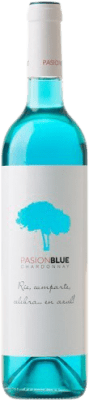 6,95 € Envío gratis | Vino Blanco Santa Margarita Pasion Blue Vino Azul España Chardonnay Botella 75 cl