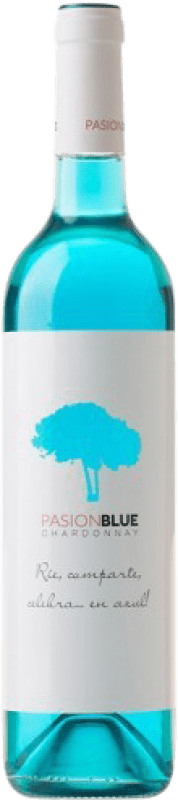 5,95 € 免费送货 | 白酒 Santa Margarita Pasion Blue Vino Azul 西班牙 Chardonnay 瓶子 75 cl