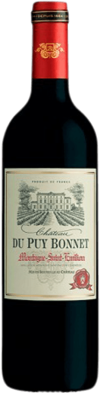 15,95 € Spedizione Gratuita | Vino Rosso Château du Puy Bonnet A.O.C. Montagne Saint-Émilion Francia Merlot, Cabernet Sauvignon 75 cl