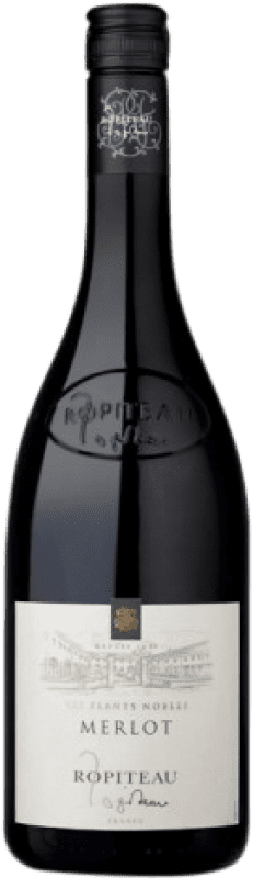 10,95 € Spedizione Gratuita | Vino rosso Ropiteau Frères Les Plants Nobles A.O.C. Bourgogne Borgogna Francia Merlot Bottiglia 75 cl