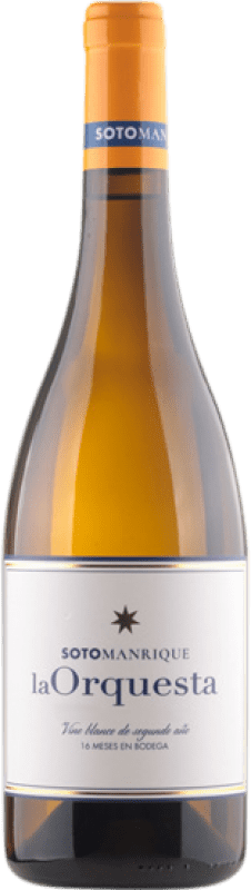 18,95 € Envío gratis | Vino blanco Soto y Manrique Viña y Olivo La Orquesta I.G.P. Vino de la Tierra de Castilla Castilla la Mancha España Verdejo Botella 75 cl