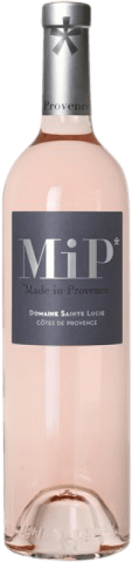 84,95 € Envío gratis | Espumoso rosado Sainte Lucie MiP Rosado A.O.C. Côtes de Provence Provence Francia Syrah, Garnacha, Cinsault Botella Jéroboam-Doble Mágnum 3 L