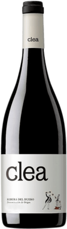 12,95 € Free Shipping | Red wine Vintae Clea Aged D.O. Ribera del Duero Castilla y León Spain Tempranillo Bottle 75 cl