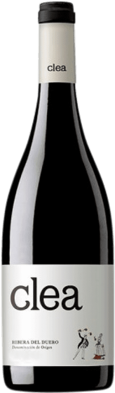 12,95 € Spedizione Gratuita | Vino Rosso Vintae Clea Crianza — Invecchiato in Botte D.O. Ribera del Duero Castilla y León Spagna Tempranillo Bottiglia 75 cl