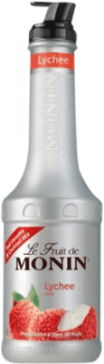 26,95 € Spedizione Gratuita | Purea di Frutta per Cocktail Monin Francia 70 cl Lychee — Litchi
