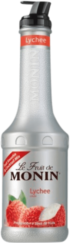 26,95 € Spedizione Gratuita | Purea di Frutta per Cocktail Monin Francia 70 cl Lychee — Litchi