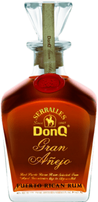 58,95 € 免费送货 | 朗姆酒 Serrallés Don Q Gran Añejo 瓶子 70 cl