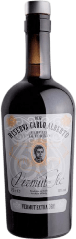 29,95 € Free Shipping | Vermouth Riserva Carlo Alberto Extra Dry Italy 75 cl