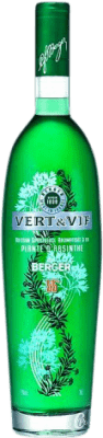 14,95 € Envío gratis | Absenta Berger Vert & Vif Botella 70 cl