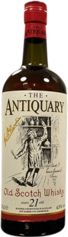 116,95 € Envío gratis | Whisky Blended The Antiquary 21 Años Botella 70 cl