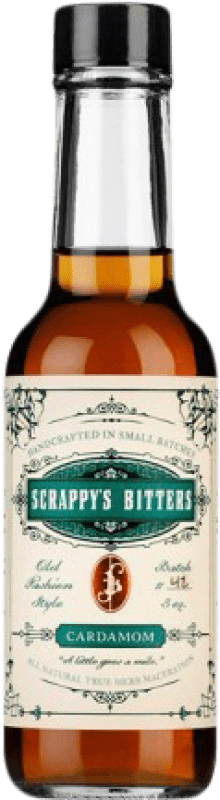 41,95 € Бесплатная доставка | Schnapp Rueverte Scrappy's Bitters Cardamomo Маленькая бутылка 15 cl