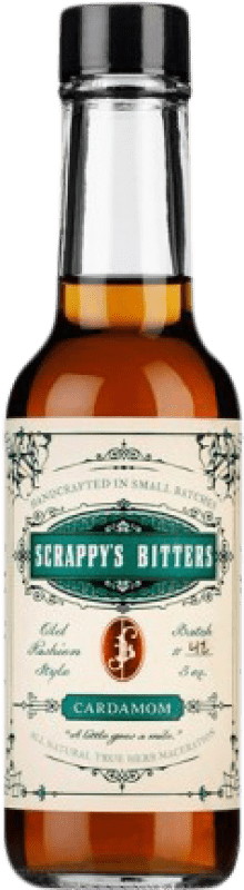 41,95 € Envio grátis | Schnapps Scrappy's Bitters Estados Unidos Garrafinha 15 cl Cardamom — Cardamomo