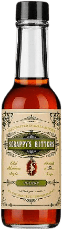 29,95 € Free Shipping | Schnapps Scrappy's Bitters United States Small Bottle 15 cl Celery