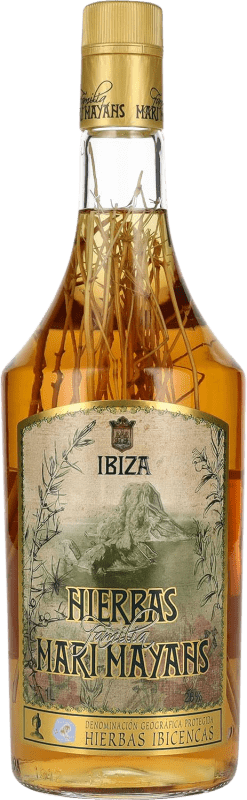 21,95 € 送料無料 | ハーブリキュール Marí Mayans Hierbas Ibicencas en Rama ボトル 1 L