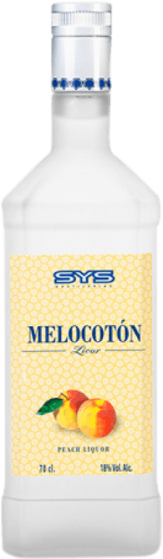 8,95 € Envio grátis | Licores SyS Melocotón Espanha Garrafa 70 cl