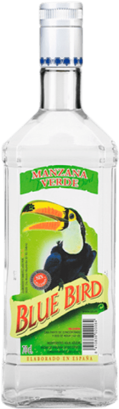 5,95 € Free Shipping | Liqueurs SyS Blue Bird Spain 70 cl Manzana Verde — Green Apple Alcohol-Free