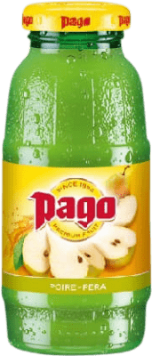 19,95 € 送料無料 | 12個入りボックス ソフトドリンク Zumos Pago スペイン 小瓶 20 cl Pera — 洋ナシ