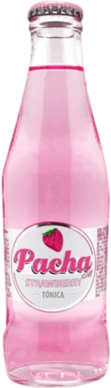 24,95 € Kostenloser Versand | 20 Einheiten Box Softdrinks Espadafor Pacha Sin Spanien Kleine Flasche 20 cl Strawberry — Erdbeere, Tonic Water