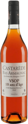 68,95 € Kostenloser Versand | Armagnac Castarède V.S.O.P. Spanien Flasche 70 cl