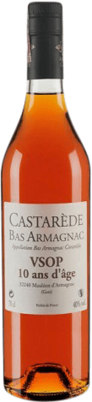 58,95 € Envio grátis | Armagnac Castarède V.S.O.P. Espanha Garrafa 70 cl