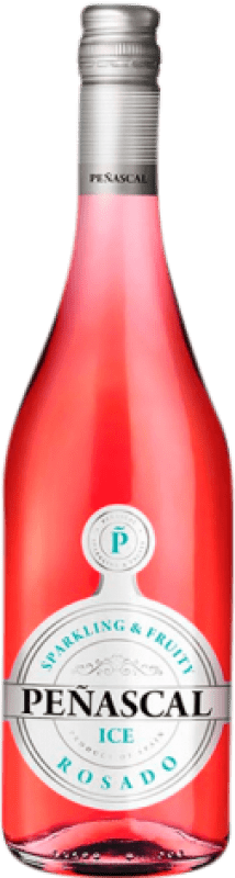 3,95 € Envio grátis | Espumante Rosé Peñascal Ice Espanha Tempranillo, Cabernet Sauvignon Garrafa 75 cl