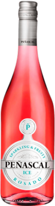 3,95 € 免费送货 | 玫瑰气泡酒 Peñascal Ice Rosado 西班牙 Tempranillo, Cabernet 瓶子 75 cl