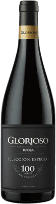 12,95 € Spedizione Gratuita | Vino rosso Palacio Glorioso Selección Centenario D.O.Ca. Rioja La Rioja Spagna Tempranillo Bottiglia 75 cl