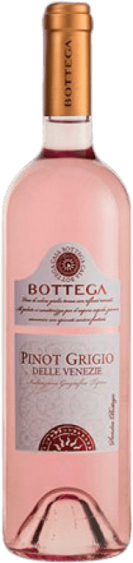 8,95 € Envio grátis | Espumante Rosé Bottega I.G.T. Veneto Vêneto Itália Pinot Cinzento Garrafa 75 cl
