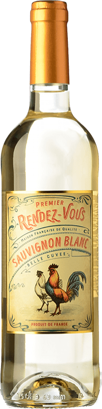 8,95 € 免费送货 | 白葡萄酒 Alain Grignon Rendez Vous 1er Premier 朗格多克 - 鲁西荣 法国 75 cl