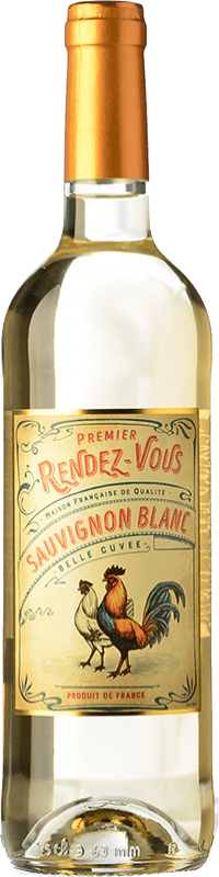 8,95 € Envío gratis | Vino blanco Alain Grignon Premier Rendez-Vous Languedoc-Roussillon Francia Botella 75 cl