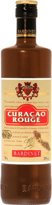 16,95 € Free Shipping | Curaçao Bardinet Licor de Naranja Rouge — Red Spain 70 cl