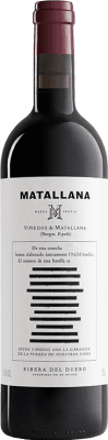 75,95 € Envío gratis | Vino tinto Telmo Rodríguez Matallana D.O. Ribera del Duero Castilla y León España Tempranillo Botella 75 cl