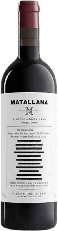 72,95 € Kostenloser Versand | Rotwein Telmo Rodríguez Matallana D.O. Ribera del Duero Kastilien und León Spanien Tempranillo Flasche 75 cl