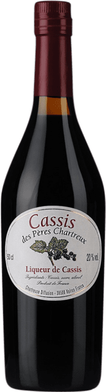 17,95 € Envio grátis | Licores Chartreuse Licor de Cassis Garrafa Medium 50 cl