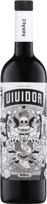 9,95 € 送料無料 | 赤ワイン Antonio Arráez Vividor D.O. Utiel-Requena スペイン Garnacha — グルナッシュ, Bobal — ボバル 75 cl