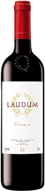 6,95 € Free Shipping | Red wine Bocopa Laudum Aged D.O. Alicante Valencian Community Spain Merlot, Cabernet Sauvignon, Monastrell Bottle 75 cl