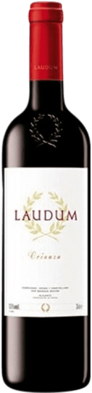 6,95 € Spedizione Gratuita | Vino Rosso Bocopa Laudum Crianza — Invecchiato in Botte D.O. Alicante Comunità Valenciana Spagna Merlot, Cabernet Sauvignon, Monastrell Bottiglia 75 cl