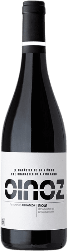 10,95 € Free Shipping | Red wine Carlos Moro Oinoz CM Aged D.O.Ca. Rioja The Rioja Spain Tempranillo Bottle 75 cl