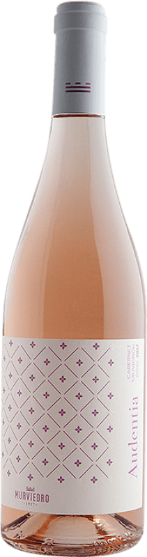 5,95 € Free Shipping | Rosé sparkling Murviedro Audentia Rosado D.O. Valencia Valencian Community Spain Cabernet Sauvignon Bottle 75 cl