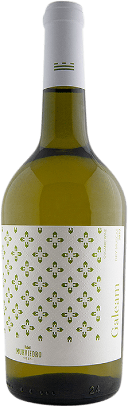 6,95 € Kostenloser Versand | Weißwein Murviedro Galeam Dry Trocken D.O. Alicante Valencianische Gemeinschaft Spanien Muskat Flasche 75 cl