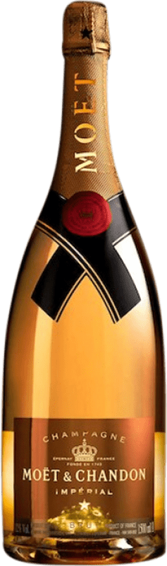 137,95 € 送料無料 | 白スパークリングワイン Moët & Chandon Bright Night Botella luminosa A.O.C. Champagne シャンパン フランス Pinot Black, Chardonnay, Pinot Meunier マグナムボトル 1,5 L