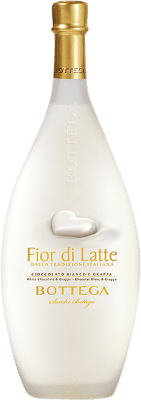 15,95 € Spedizione Gratuita | Crema di Liquore Bottega Crema Flor de Latte Bottiglia Medium 50 cl