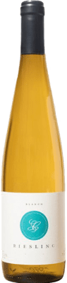 4,95 € Бесплатная доставка | Белое вино Monovar Seco — Сухое Испания Riesling — Рислинг 75 cl